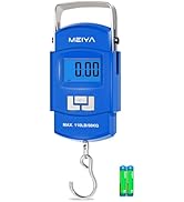 MEIYA Fish Scale 110lb Portable Luggage Scale Travel Digital Hanging Scale with Hook, Fishing Gif...