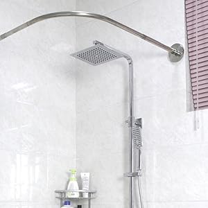 bathroom shower bath tub rod