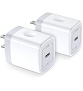 20W Type C Wall Charger Fast Charging Block for Google Pixel 9 9 Pro XL 8a 8 7a 7 6 Pro,2Pack PD ...