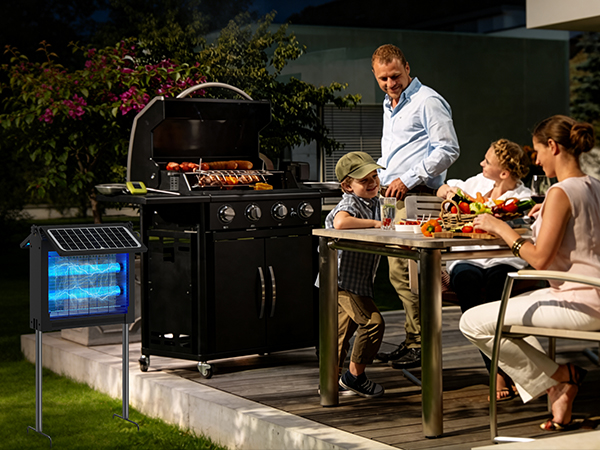 solar powered bug zapper outdoor