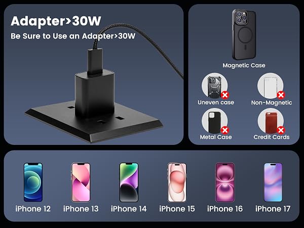 iphone charger fast charging