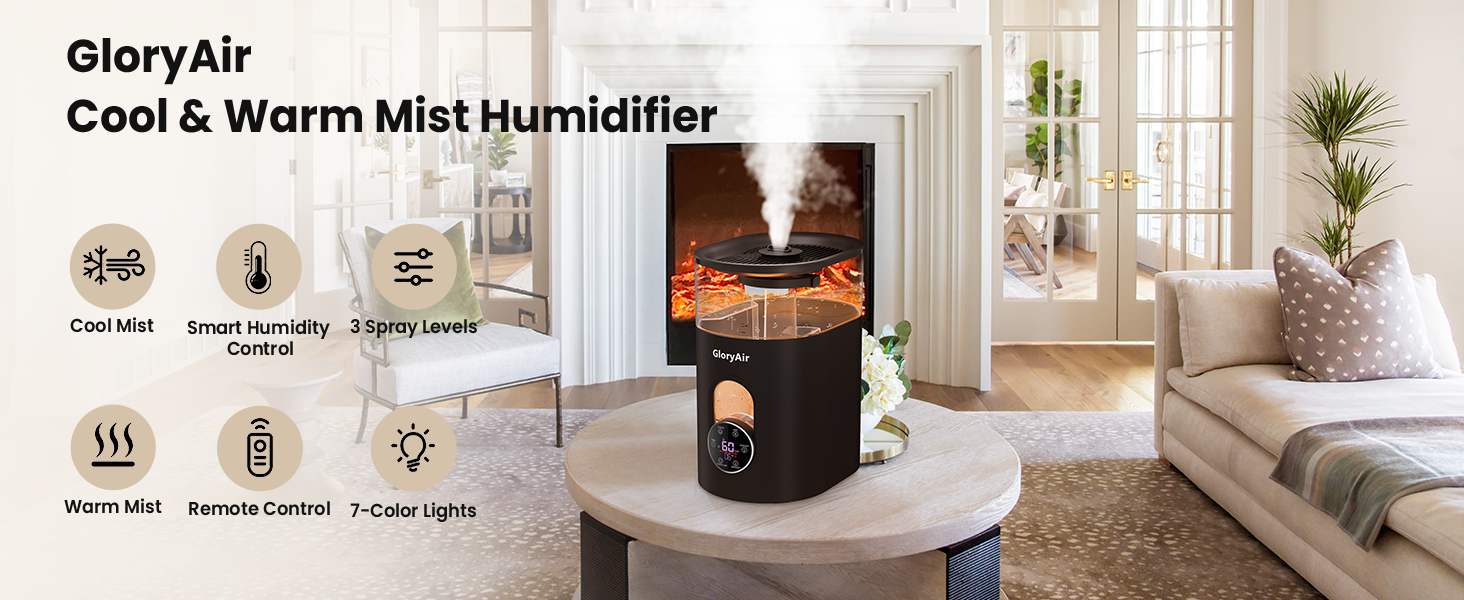 warm humidifiers for bedroom