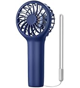 EasyAcc Mini Portable Fan,Handheld Fan,3 Speed Personal Small Makeup Fan 2000 Battery Hand Fan,Li...