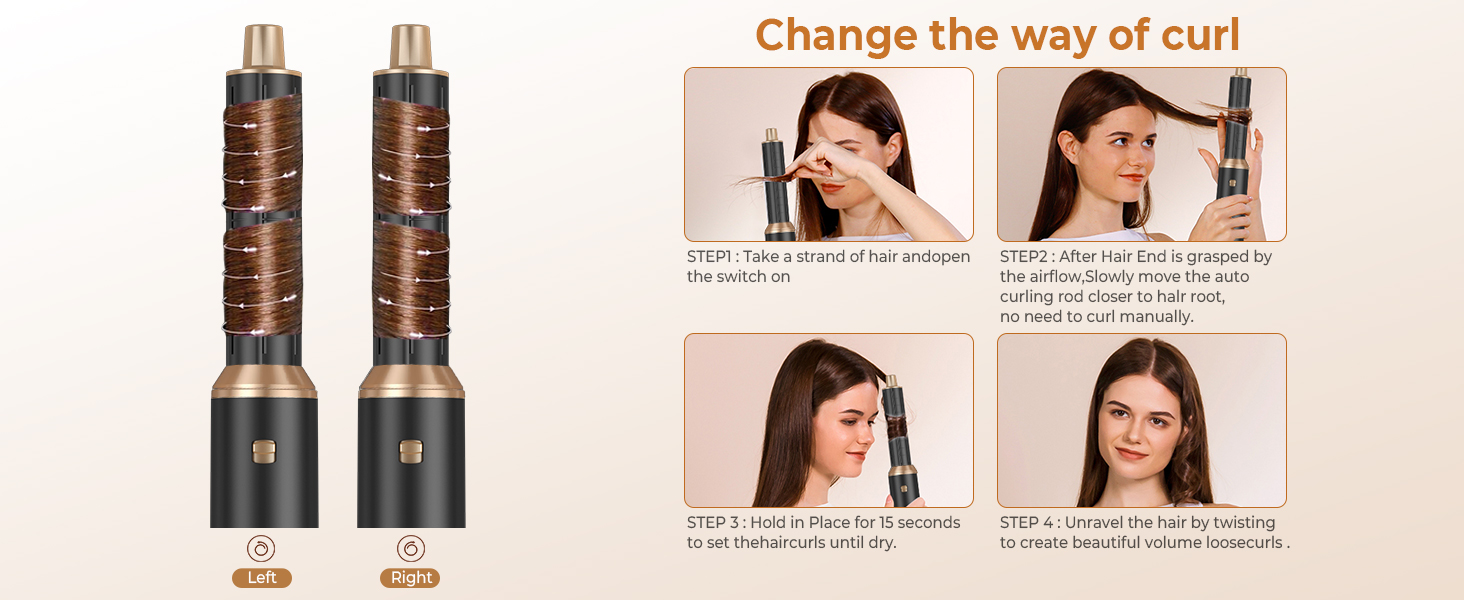 air wrap hair styler