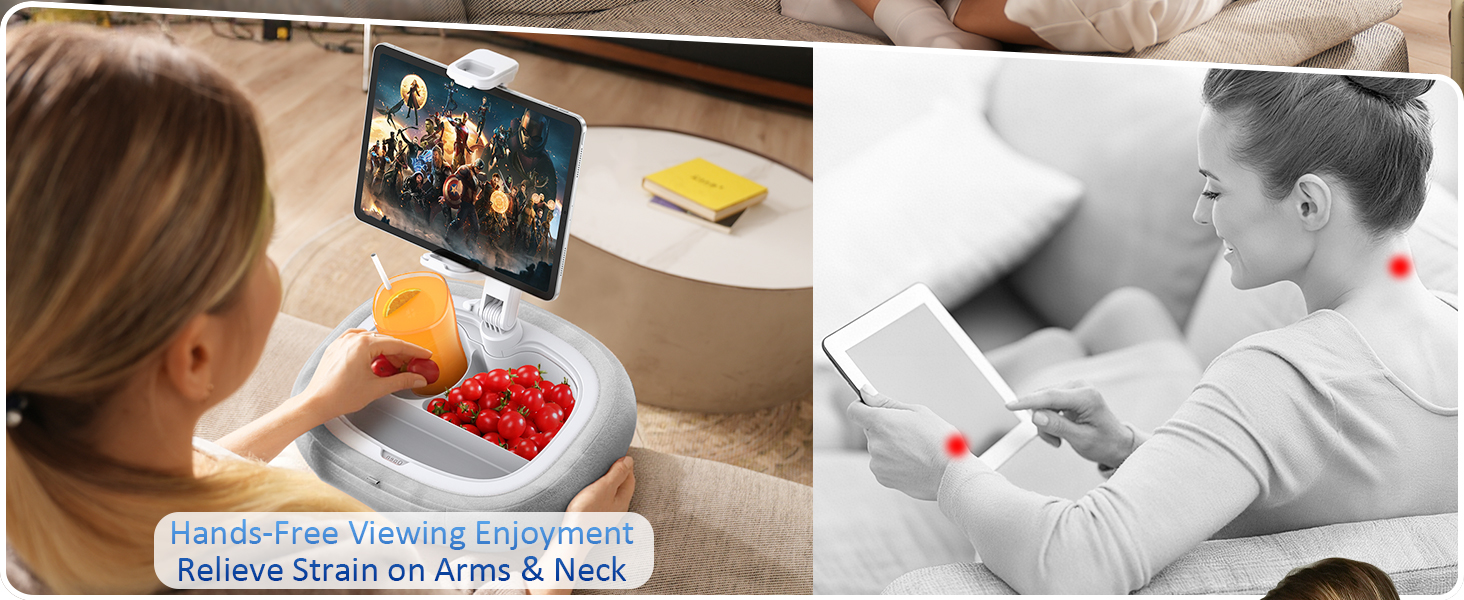 viozen tablet stand pillow