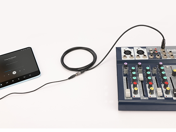 Laptop,1/4 to 1/8,Mixer,phone,amplifier