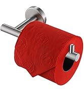 JQK Toilet Paper Holder, 5 Inch 304 Stainless Steel Thick 0.8mm Tissue Paper Dispenser for Bathro...