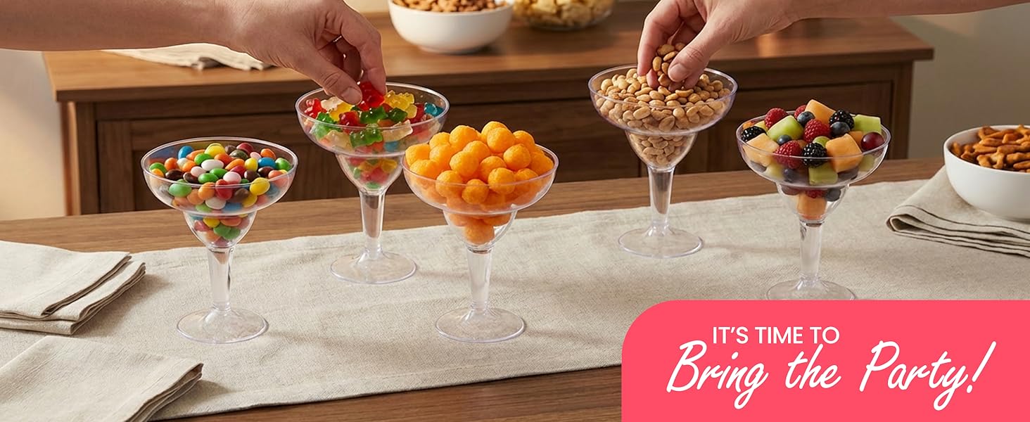 Clear Plastic Margarita Glasses - It&amp;#39;s Time to Bring the Party!