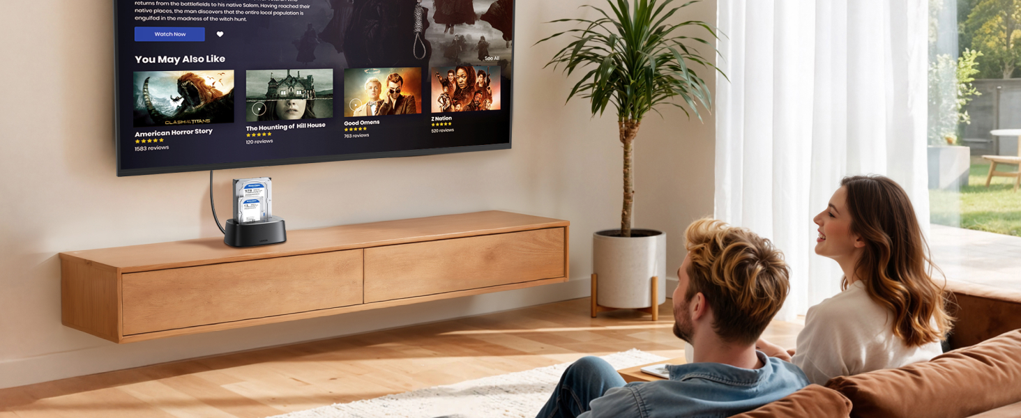 UGREEN USB 3.0 to SATA Dual-Bay HDD Hard Drive Docking Station for 2.5” &amp;amp; 3.5” SATA HDD