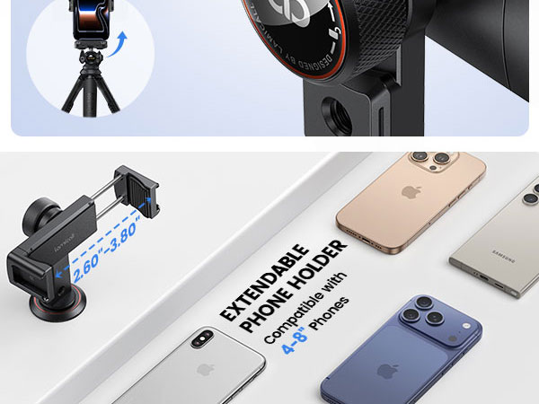 tripod cell phone holder