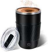 FCSWEET Self Stirring Coffee Mug - Self Stirring Cup Rechargeable,Automatic Magnetic Stirring Tra...