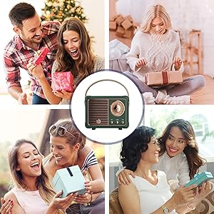 retro bluetooth speaker