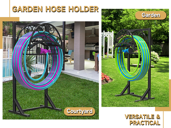 Water Hose Holder for Outside