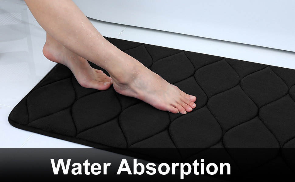 Water Absorption Bathroom Rugs