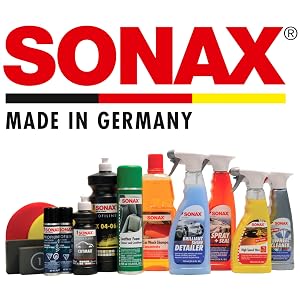 sonax car vehicle detailing maintenance german