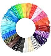 BBLIFE 22 Colors 1.75mm ABS 3D Printer/Pen Filament Refill, Each Color 3.5M, Total 77m ABS Printi...