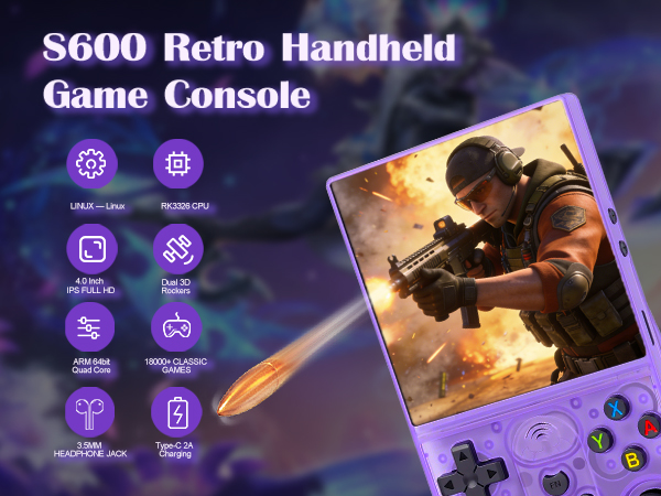 handheld game console