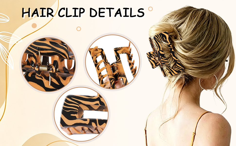 claw clips for thick hair