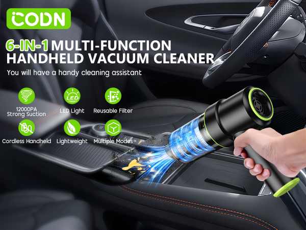multifunctional handheld vacuum cleaner