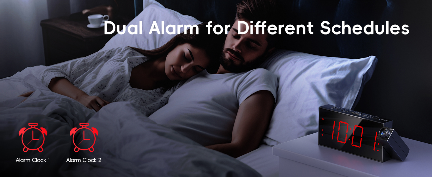 dual alarm clock