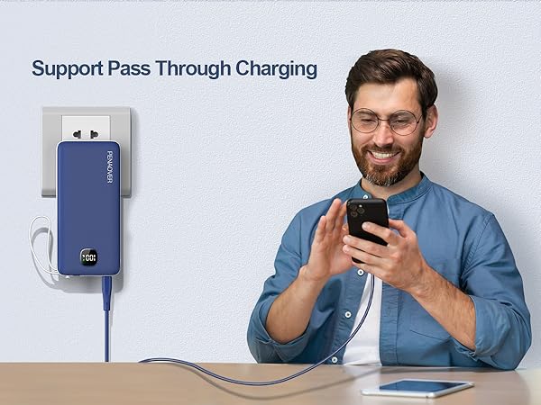 portable battery pack with cables