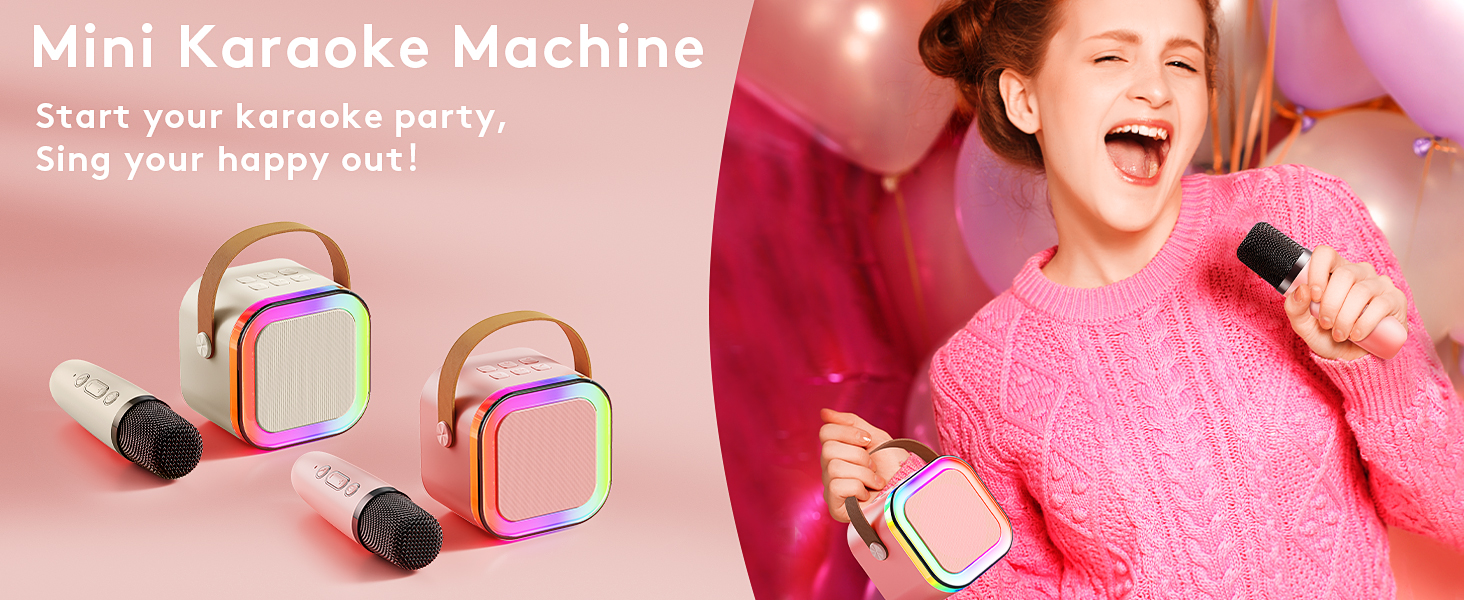 karaoke machine for girls age 4-12