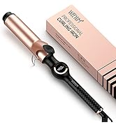 Curling Iron 1 1/2 Inch, Large Barrel 1.5 Curling Wand for Hair, Ceramic Long Barrel Hair Curling...