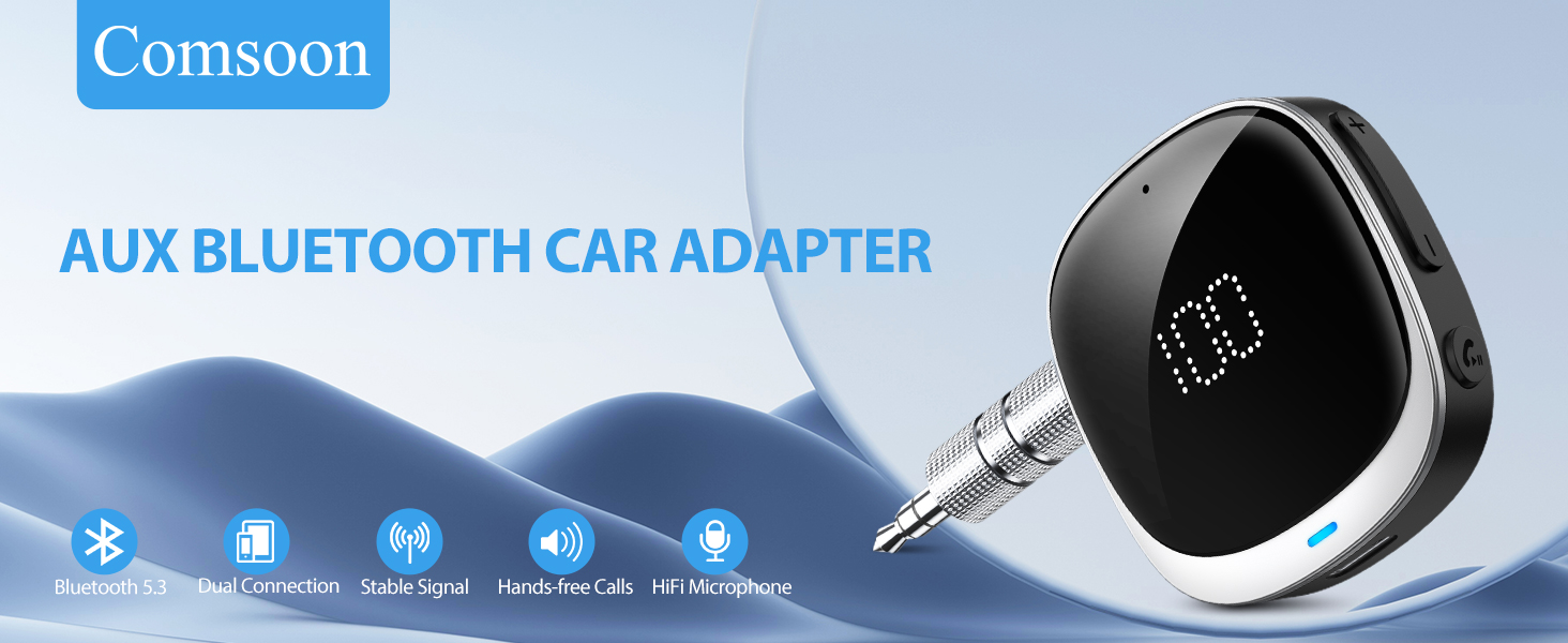 AUX BLUETOOTH CAR ADAPTER