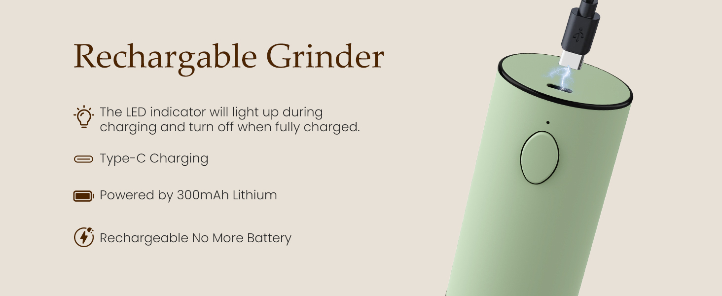 rechargeable salt and pepper grinder set