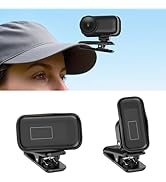 AMAZEAR Backpack Clip Mount for DJI Osmo Nano, 360° Adjustable Hat Clip Holder with Strong Grip, ...