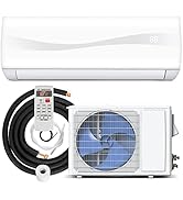 ARLIME Mini Split AC/Heating System, 12000 BTU 17 SEER2 Energy Saving Split Air Conditioner w/ 1 ...