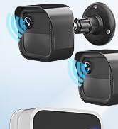 Blink Outdoor Camera Mount, (2-in-1Minimalist) Sync Module 2 Mount and 2Pack Weatherproof Protect...