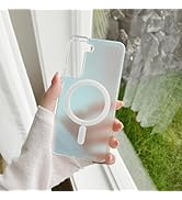 ANNGELAS for Samsung Galaxy S22 Plus Mag-Safe Case,Slim Shockproof Protective Cover with Magnetic...