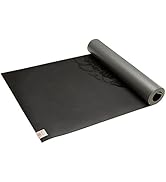 Gaiam Yoga Mat - Premium 5mm Dry-Grip Thick Non Slip Exercise &amp; Fitness Mat for Hot Yoga, Pilates...