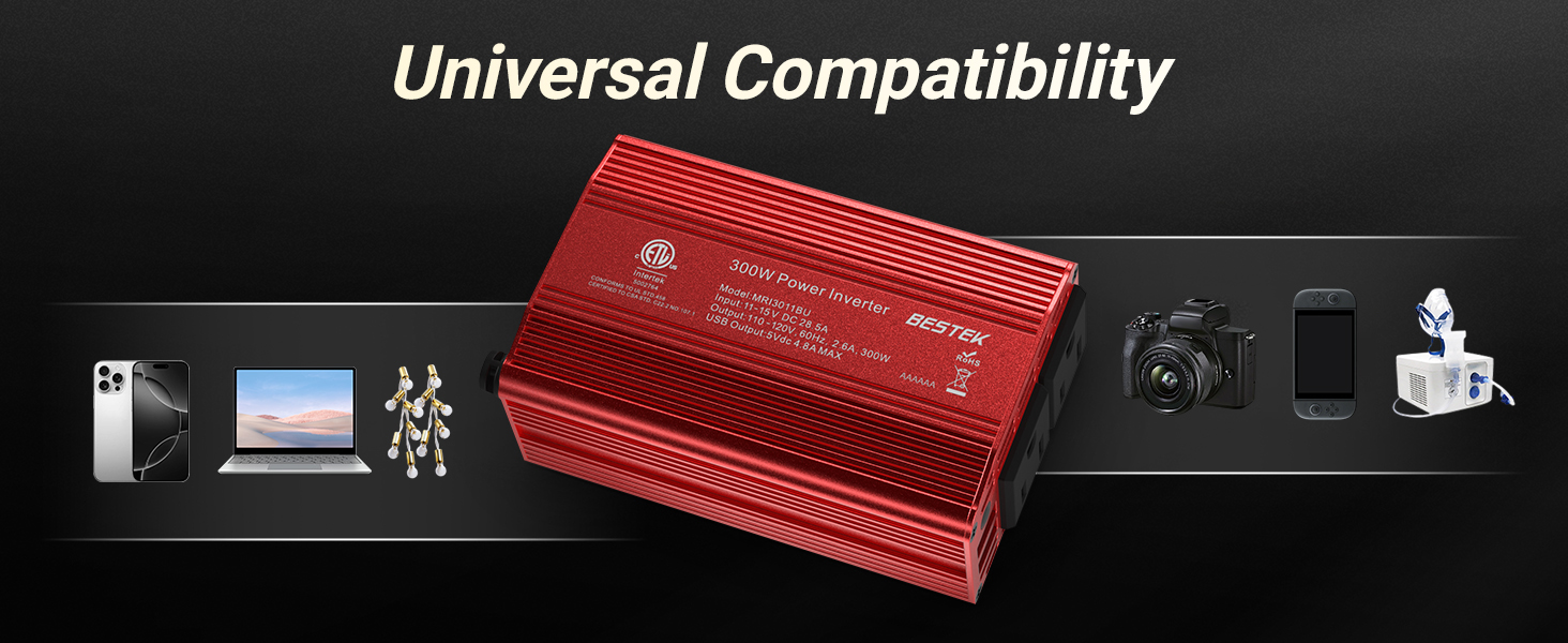 universal compatibility power inverter