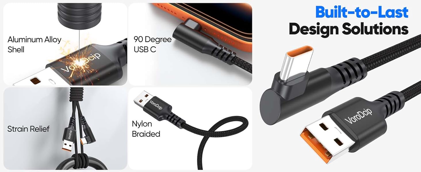 usb to usb c cable 90 degree