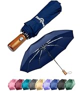 NEW Windproof Umbrella for Rain Large Double Canopy Travel Umbrella,Golf Umbrella,Automatic Compa...