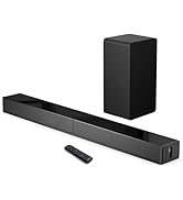 LARKSOUND 2.1 CH Sound Bar with Subwoofer, 31" Soundbar for Smart TV with HDMI, Optical, AUX, Blu...
