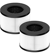 BS-03 True HEPA Replacement Filter for PARTU and Slevoo BS-03 HEPA Air Purifier Part U &amp; Part X, ...