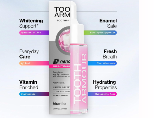 Hismile Tooth Armour Fluoride Free Toothpaste Serum