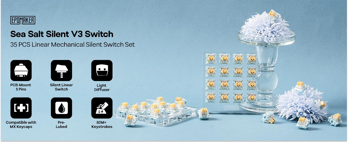 EPOMAKER SeaSalt Silent V3 Switch