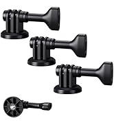 3-Pack Action Camera Tripod Adapter for DJI Osmo Action 5 pro 4 3 Ace Pro 2 Hero 13 12 11 10 Brav...