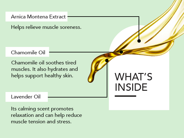 Arnica Massage Oil, MassaGE oIL