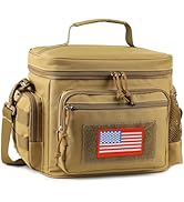 ATRIPACK Lunch Box for Men, Tactical Lunch Bag MOLLE Webbing Leakproof Insulated Large Lunch Cool...
