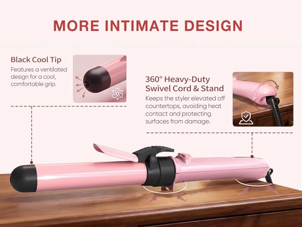 rotating curling iron