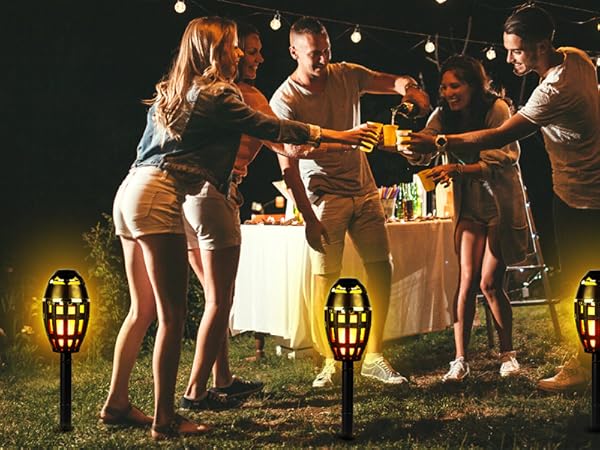 Outdoor Bluetooth Flame Speakers