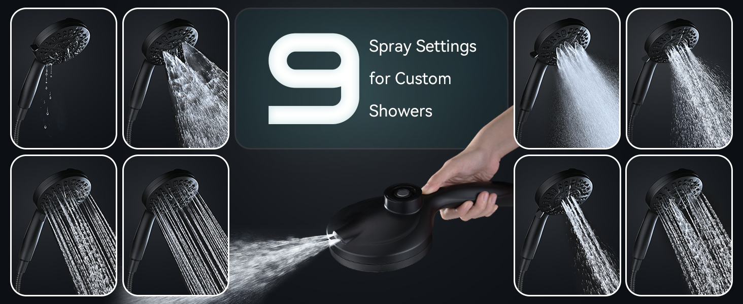 handheld shower head