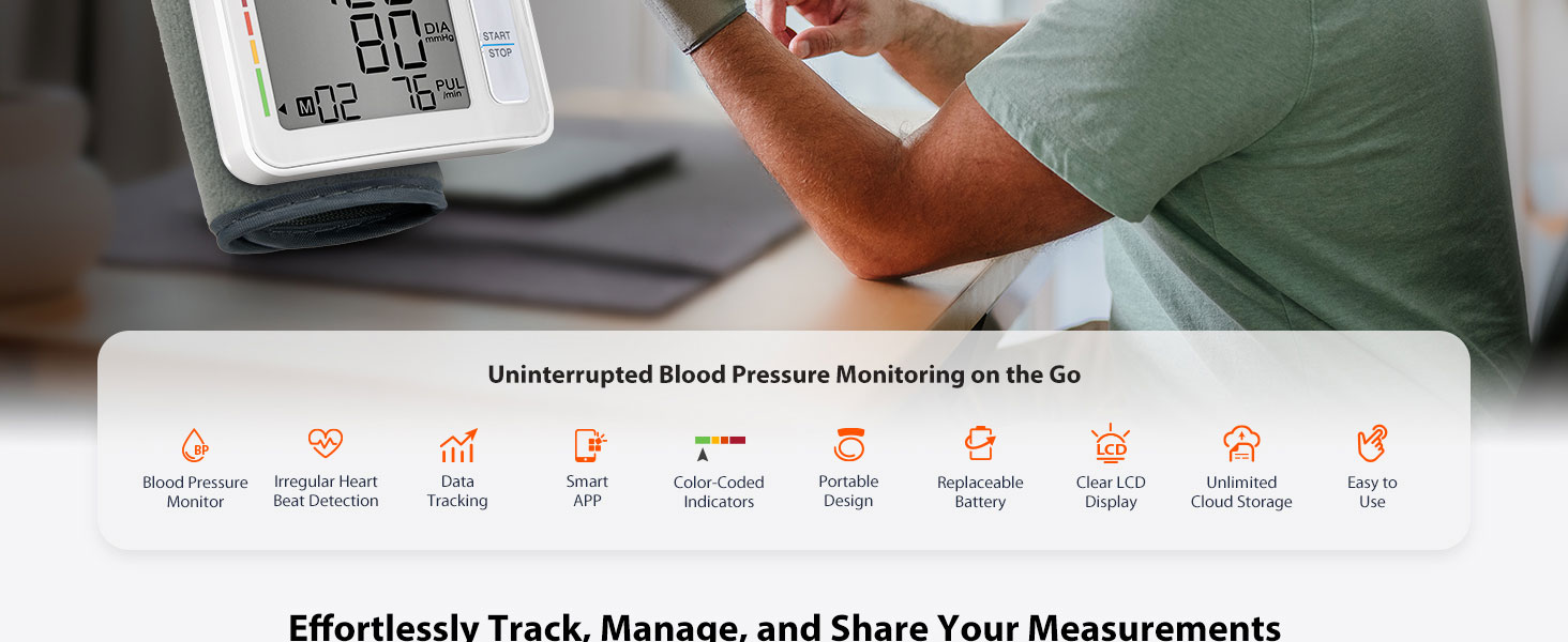 Wrist Blood Pressure Monitor