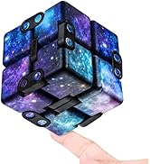 Infinitycube Fidget Toy Stress Relieving Fidgeting Game for Kids and Adults,Cute Pocket-Sized Uni...