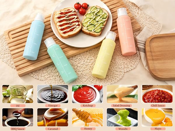 Condiment Squeeze Bottles